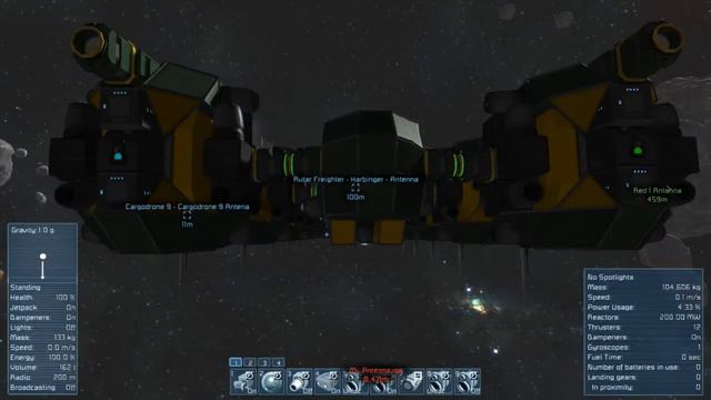 SpaceEngineers Freighter Harbinger смотреть онлайн