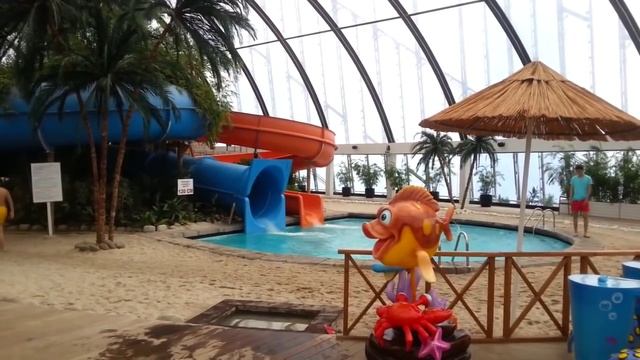 Аквапарк Sky beach в Астане, ТЦ Хан Шатыр смотреть онлайн