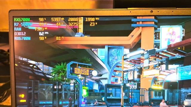 MSI Delta 15 R7 5800H + RX6700M + 16GB ramu - Temperatury bez podstawki. смотреть онлайн