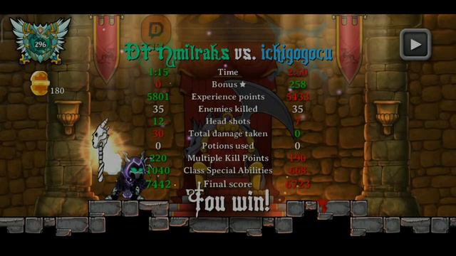 Поднимаем 35 уровень в Magic Rampage!