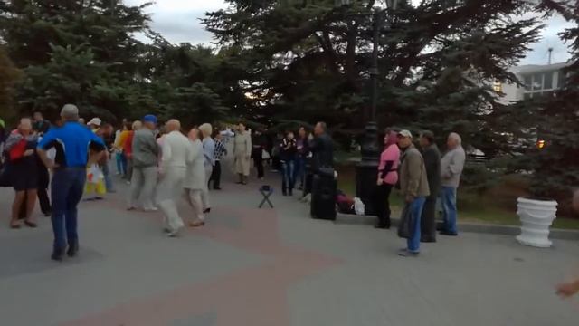 21.09.2016. Танцы на Приморском бульваре. Севастополь смотреть онлайн