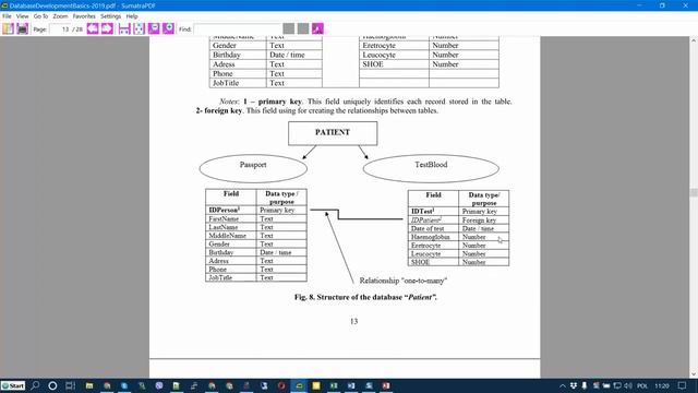 MS Access: creation of DB file, tables, forms and reports смотреть онлайн