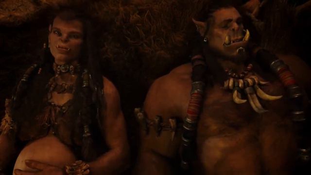 Warcraft (2016) - pregnant scene смотреть онлайн