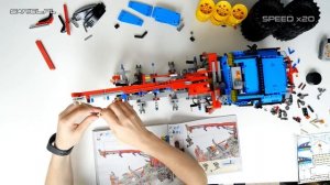 LEGO Technic 42070: 6x6 All Terrain Tow Truck In-depth Review & Speed Build [4K]