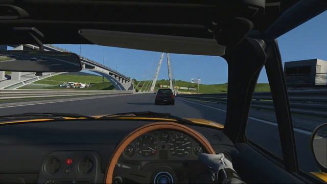 Gran Turismo 6 | Mazda Eunos Roadster vs. 15 AI Drivers @ High Speed Ring | Cockpit View Gameplay смотреть онлайн