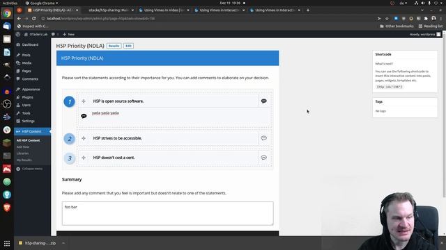 Twitch Live Stream Highlight (December 19, 2021): Showing the H5P content type "Priority" by NDLA смотреть онлайн