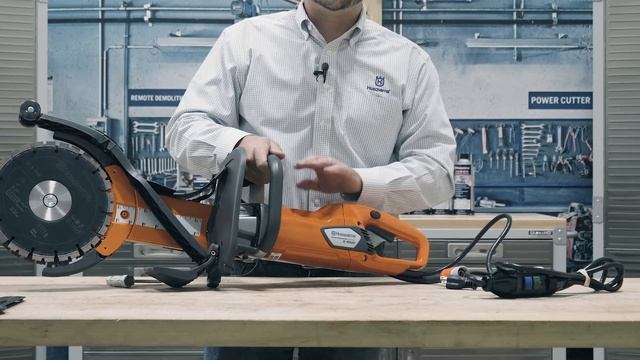 Husqvarna K 4000 Cut-n-Break Electric Power Cutter Unboxing смотреть онлайн