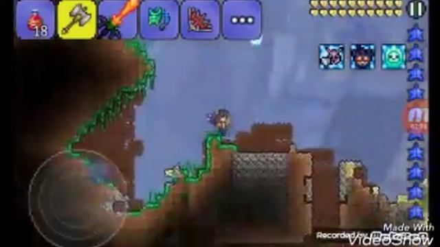 Моё первое видео terraria #1 обзор смотреть онлайн