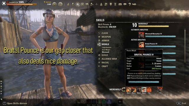 ESO - Werewolf PVE Build "The Beast" | Wrathstone смотреть онлайн