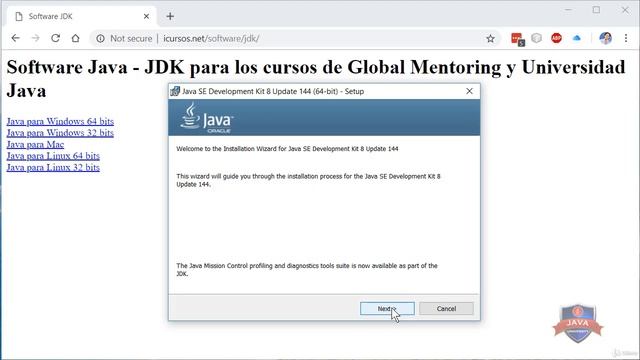 1 Ejercicio Instalación del JDK y JRE de Java en Windows смотреть онлайн
