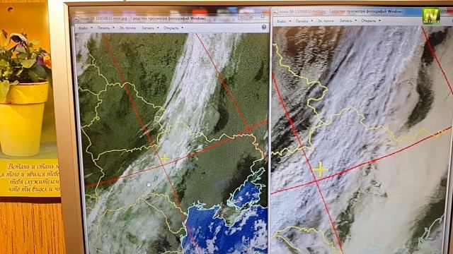 [Natalex] Анимация снимков принятых со спутников NOAA, вариант 1 из 2 сложный... смотреть онлайн