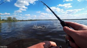 НЕ МОГУ ВЫТАЩИТЬ - ТАМ ТРОФЕЙ! Весенняя рыбалка на спиннинг в новом месте.