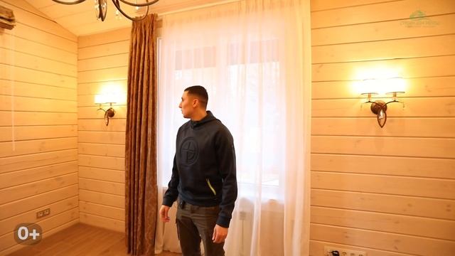 Через 3 года как новый. Дом из клееного бруса. СК Строим Дом Мечты. смотреть онлайн