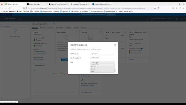 Know It Like Pro : Creating Namespace on vSphere with Kubernetes смотреть онлайн