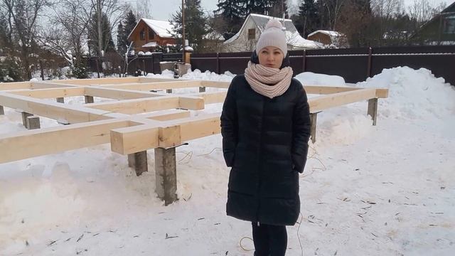 Подкладочный брус Доставка домокомплекта на дачный участок. смотреть онлайн