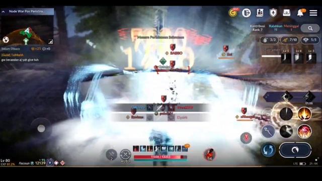 Node War - T1 Phoniel Camp. | Black Desert Mobile смотреть онлайн