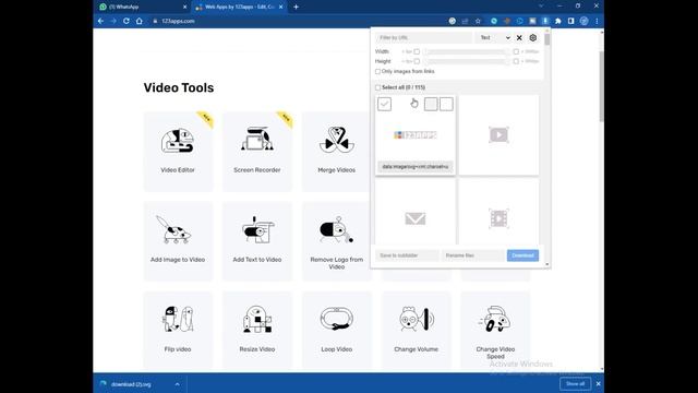 How to Download images from a website | How to use image Downloader Extension смотреть онлайн