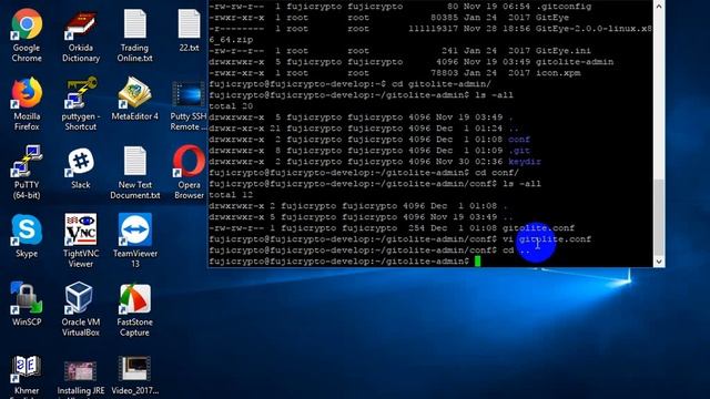 Create Repo in Gitolite in Ubuntu смотреть онлайн