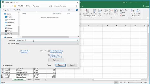 How to Convert a Spreadsheet to PDF in Excel 2016 смотреть онлайн