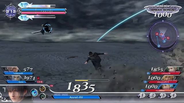 Training With My Team - Noctis PoV Match [Dissidia Final Fantasy NT]