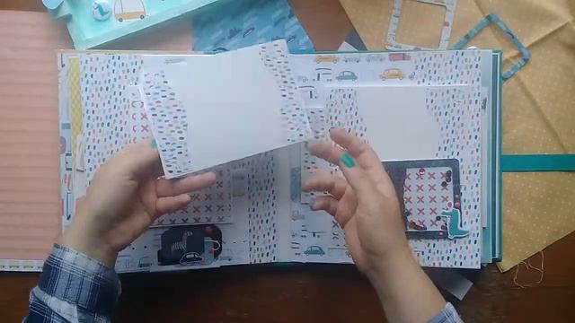 Скрапбукинг. Обзор фотоальбома для мальчика из коллекции бумаги "В детском мире" смотреть онлайн