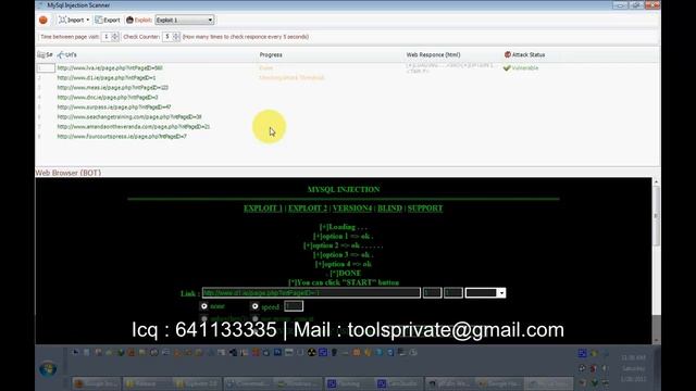 Sql Injection Scanner - Poizon Web Exploiter 2.0 смотреть онлайн