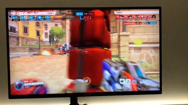 Asus VG258QM 280hz TN Overwatch 2 Gameplay смотреть онлайн