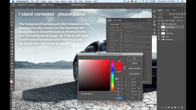 Create car dust and smoke using photoshop (Car photography tutorial) смотреть онлайн