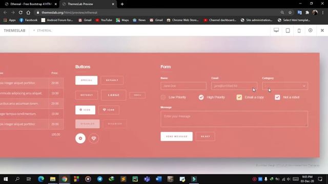 Ethereal : Free Bootstrap 4 HTML5 Photography Website Template смотреть онлайн