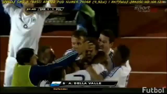 Сборная Сан Марино забила исторический гол в ворота Польши Сборные СПОРТ смотреть онлайн