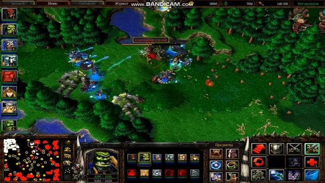 Warcraft 3 FT. Тест карты WWW Часть 3: "WarWorldWarcraft" 1vs11. смотреть онлайн