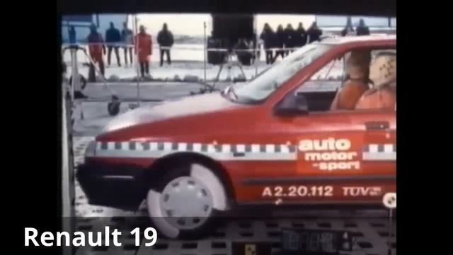 90´ compacts in crash test - Auto Motor and Sport / TÜV смотреть онлайн