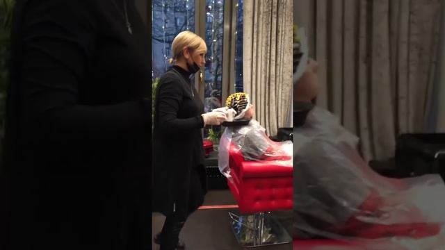 Процесс завивки волос от Bianca KUDRI смотреть онлайн