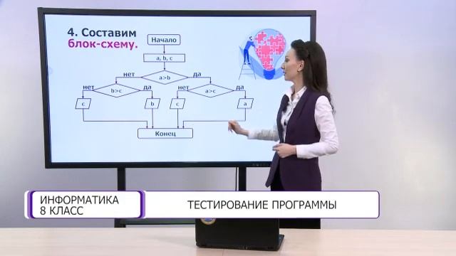 Информатика. 8 класс. Тестирование программы /06.05.2021/ смотреть онлайн