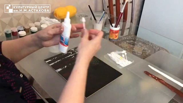 "Зима в лесу" I Мастер-класс по декоративно-прикладному творчеству смотреть онлайн