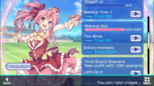 Venus Eleven Stories: Mayuzumi Erika (Makeup Idol) смотреть онлайн