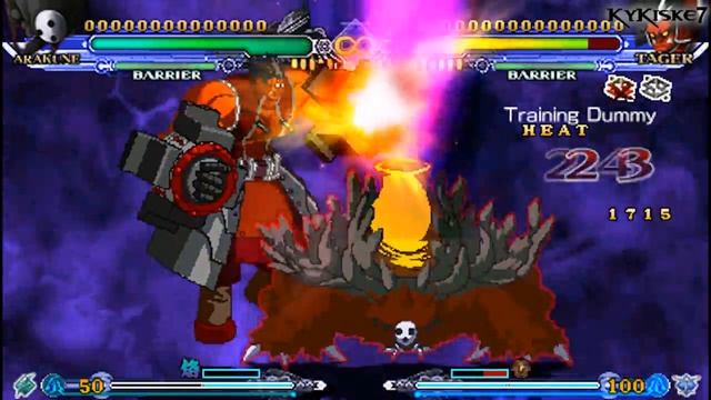 BlazBlue: Continuum Shift II - Astral & Distortion Finish Exhibition [PSP] смотреть онлайн