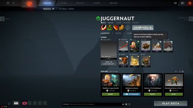 Dota 2 Offline Unlock All Items ( Until Arcana Juggernaut ) смотреть онлайн