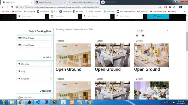 How to convert Psd to Bootstrap 4 in Hindi - Part - 9 смотреть онлайн