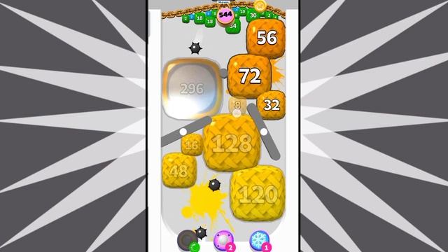 Satisfying mobile game - Puff Up - balloon puzzle gameplay walkthrough part 5 #puffup2048ball смотреть онлайн