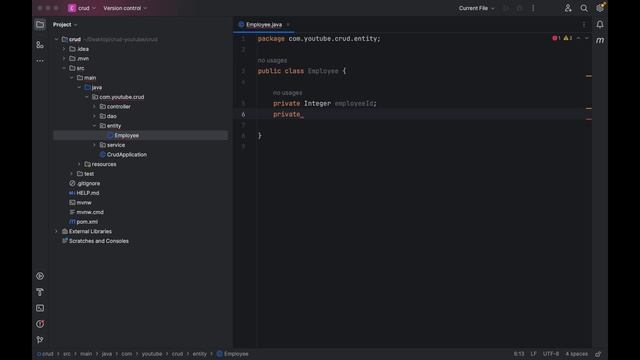 2. Spring Boot 3 CRUD Example (Project Setup) смотреть онлайн