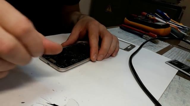 замена стекла Samsung Galaxy J1  2016