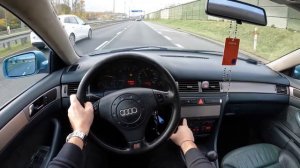 РЕТРО ТЕСТ ДРАЙВ АУДИ А6 С5 (2.5 150Л.С.)ОБЗОР/ДИЗАЙН/ВОЖДЕНИЕ ОТ ПЕРВОГО ЛИЦА