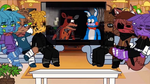 FNAF reacts to the prequel // FNAF1 and some of FNAF 2 // смотреть онлайн
