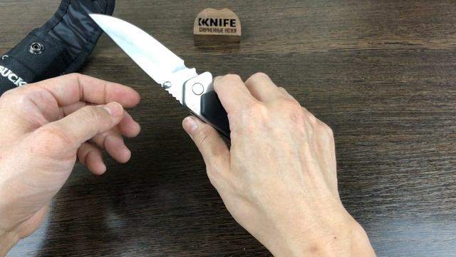 Нож "Folding Alpha Hunter" 420НС нержавеющая сталь 0279BKS от Buck Knives смотреть онлайн
