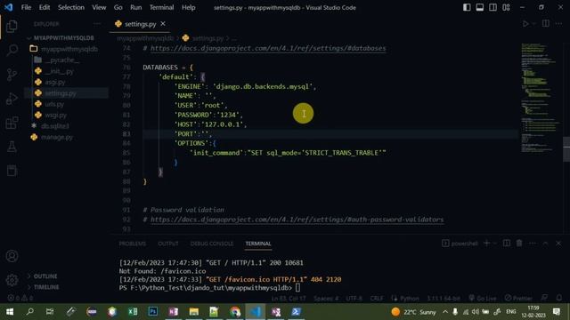 easy steps to connect mysql to djnago in hindi смотреть онлайн