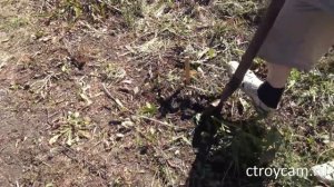 Установка столбов для забора №1. Подготовка лунок