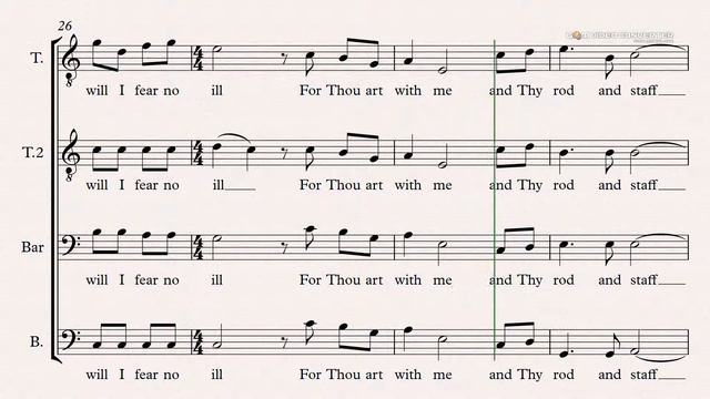 3. Psalm 23 BARITONE смотреть онлайн