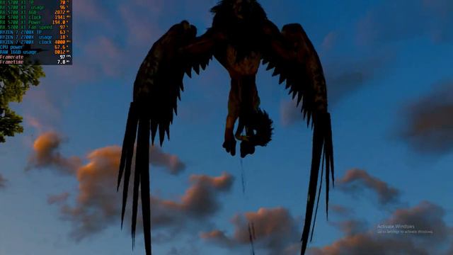 RX 5700 XT I The Witcher 3 1080p Ultra Settings ( Ryzen 7 2700x ) Wild Hunt смотреть онлайн