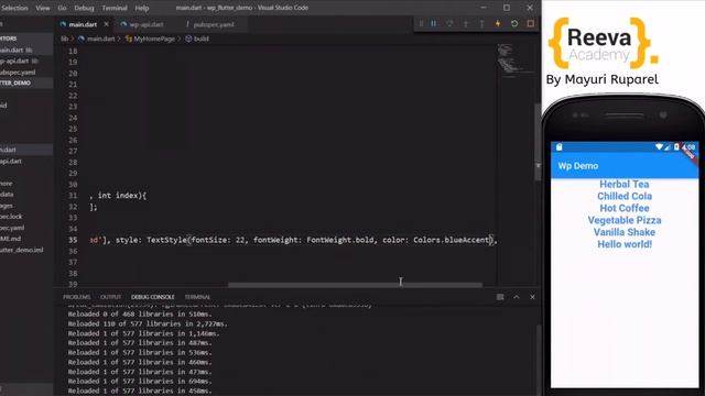 Fetch Wordpress Post & Display on Flutter App using WP REST API | Learn Flutter with Mayuri Ruparel смотреть онлайн